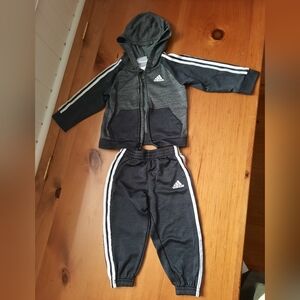 18m Adidas track suit set